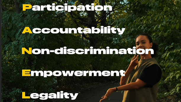 Taking a Human Rights Based Approach with the PANEL Principles