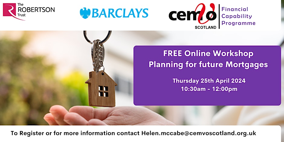 FREE Online workshop: Planning for future mortgages.